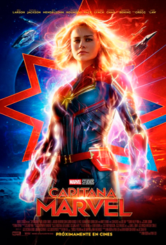CAPITANA MARVEL Poster de:1 CAPITANA MARVEL